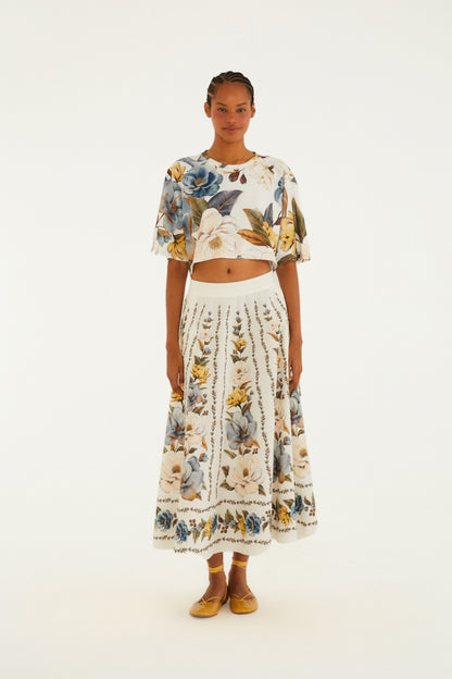 T-Shirt Cropped Jardim Guanabara