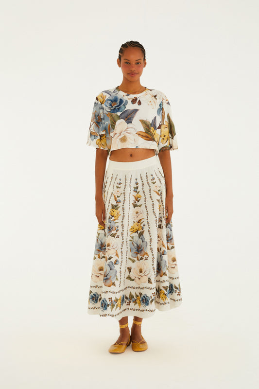 T-Shirt Cropped Jardim Guanabara