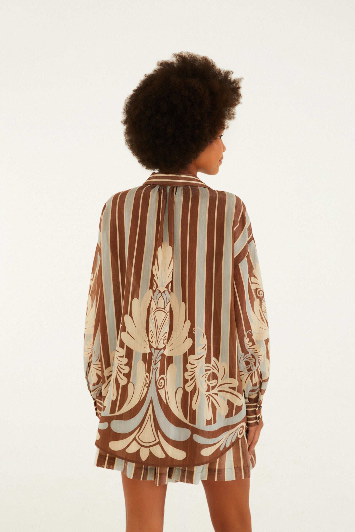 Camisa Estampada Coletânea Tropical