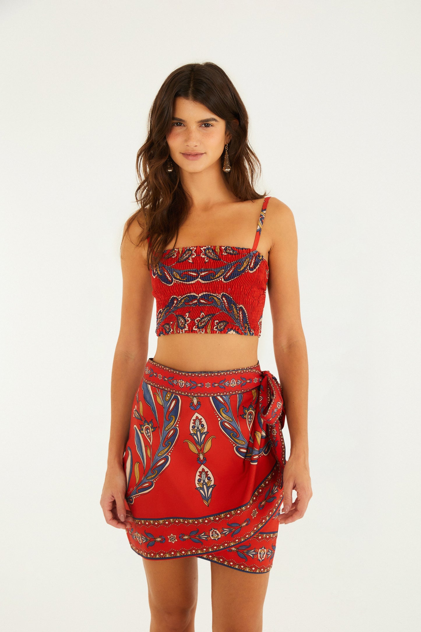 Top Estampado Sonho De Pavão
