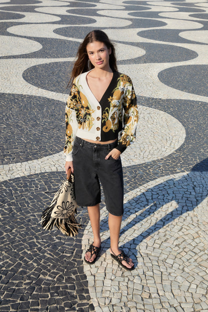 Bermuda Black Jeans