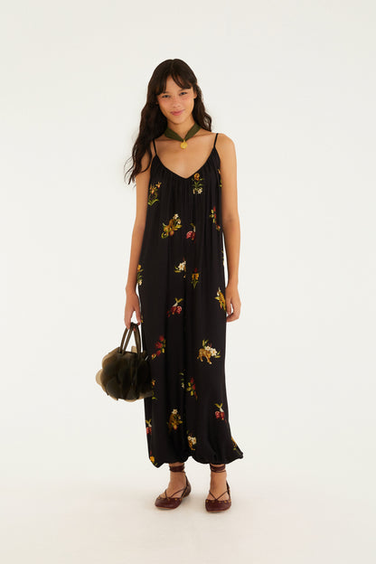 Jumpsuit Estampado Selva Da Noite