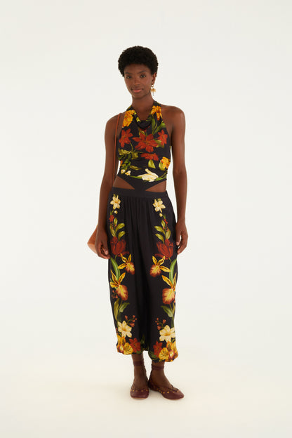 Blusa Estampada Selva De Flor