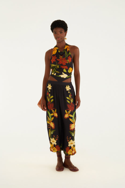 Blusa Estampada Selva De Flor