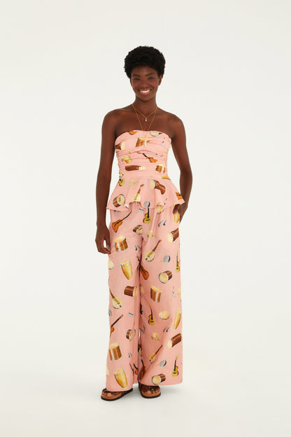 Pantalón Estampado Som Do Rio