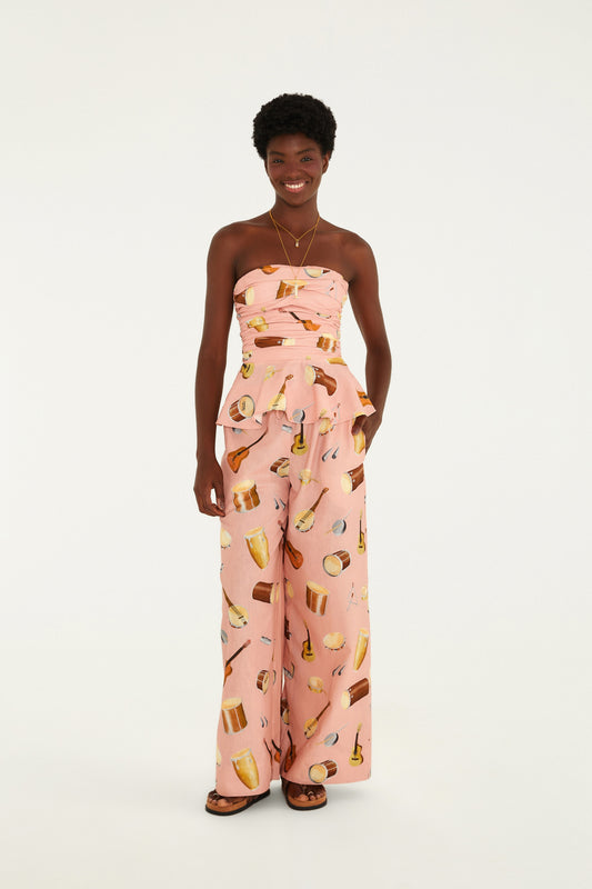 Pantalón Estampado Som Do Rio