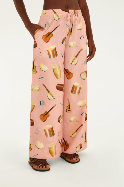 Pantalón Estampado Som Do Rio