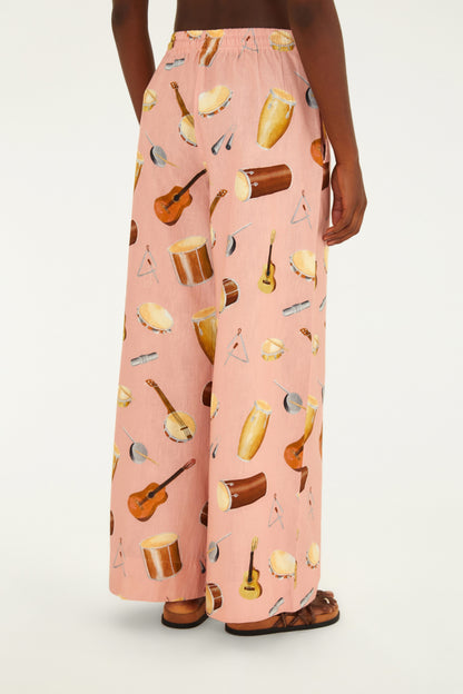 Pantalón Estampado Som Do Rio