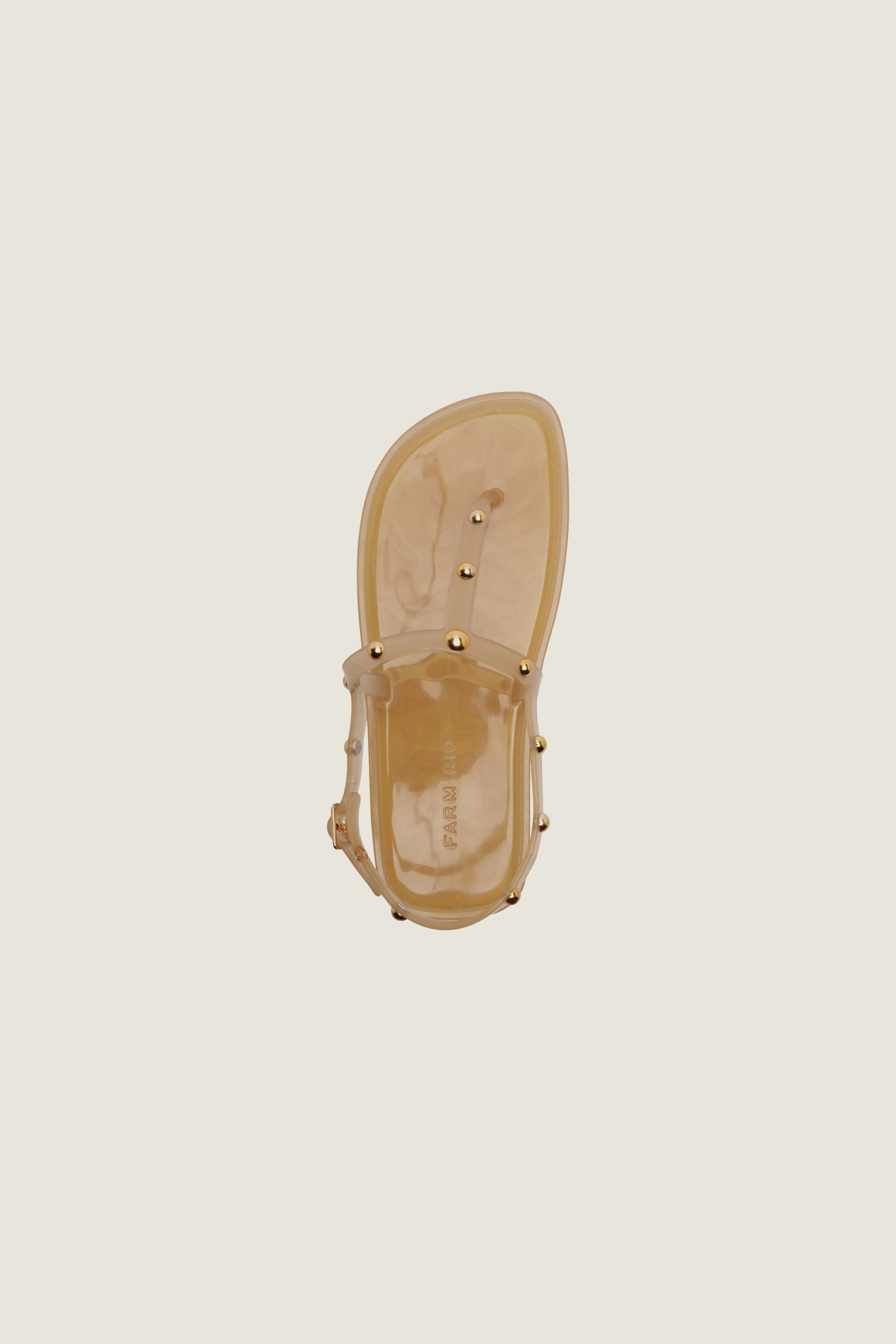 Sandalia Jelly Slim con Tachas