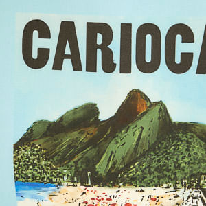 Tote Bag Paisagem Carioca Dois Irmãos