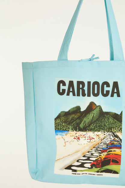 Tote Bag Paisagem Carioca Dois Irmãos