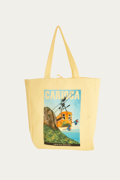 Tote Bag Paisagem Carioca Bondinho