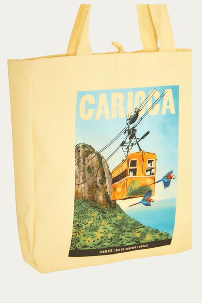 Tote Bag Paisagem Carioca Bondinho