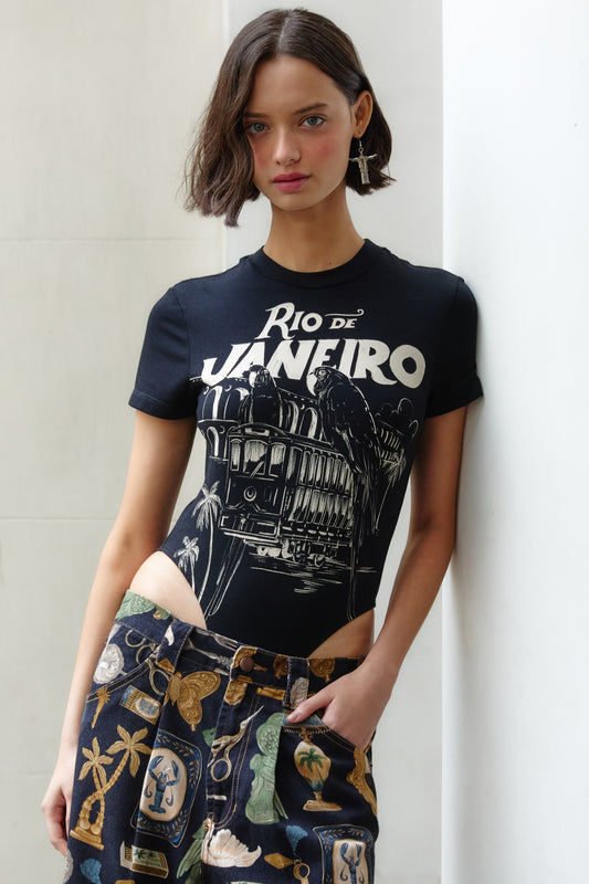 Body Estampado Bibelô Rio