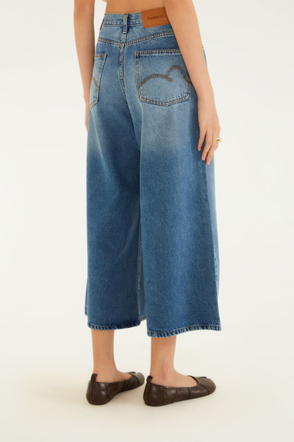 Pantalón Pantacourt Jeans