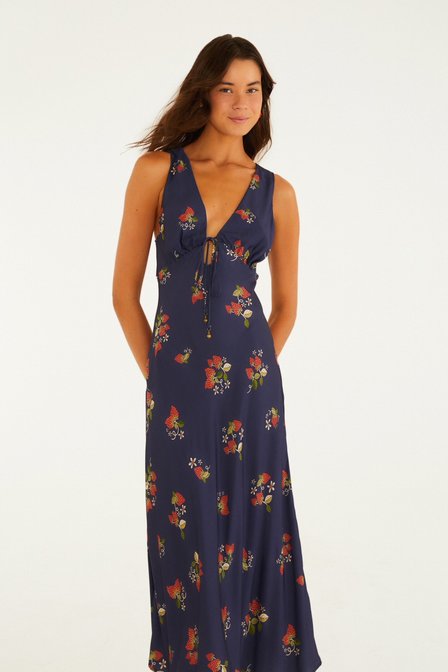 Vestido Estampado Doce Morango