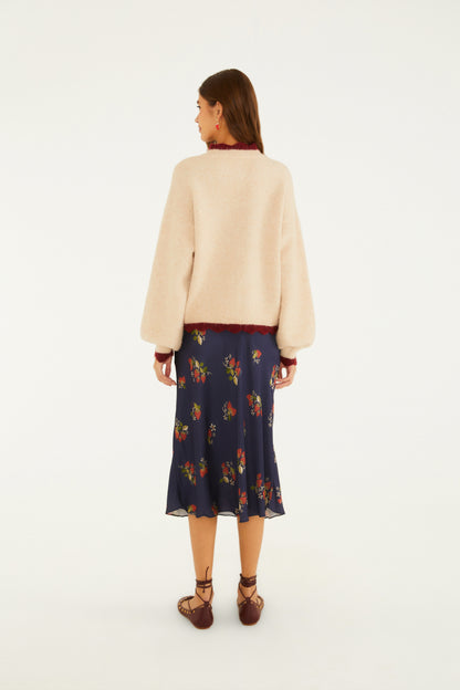 Falda Estampada Doce Morango