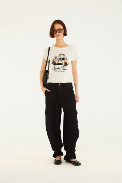 Pantalón Jeans Cargo