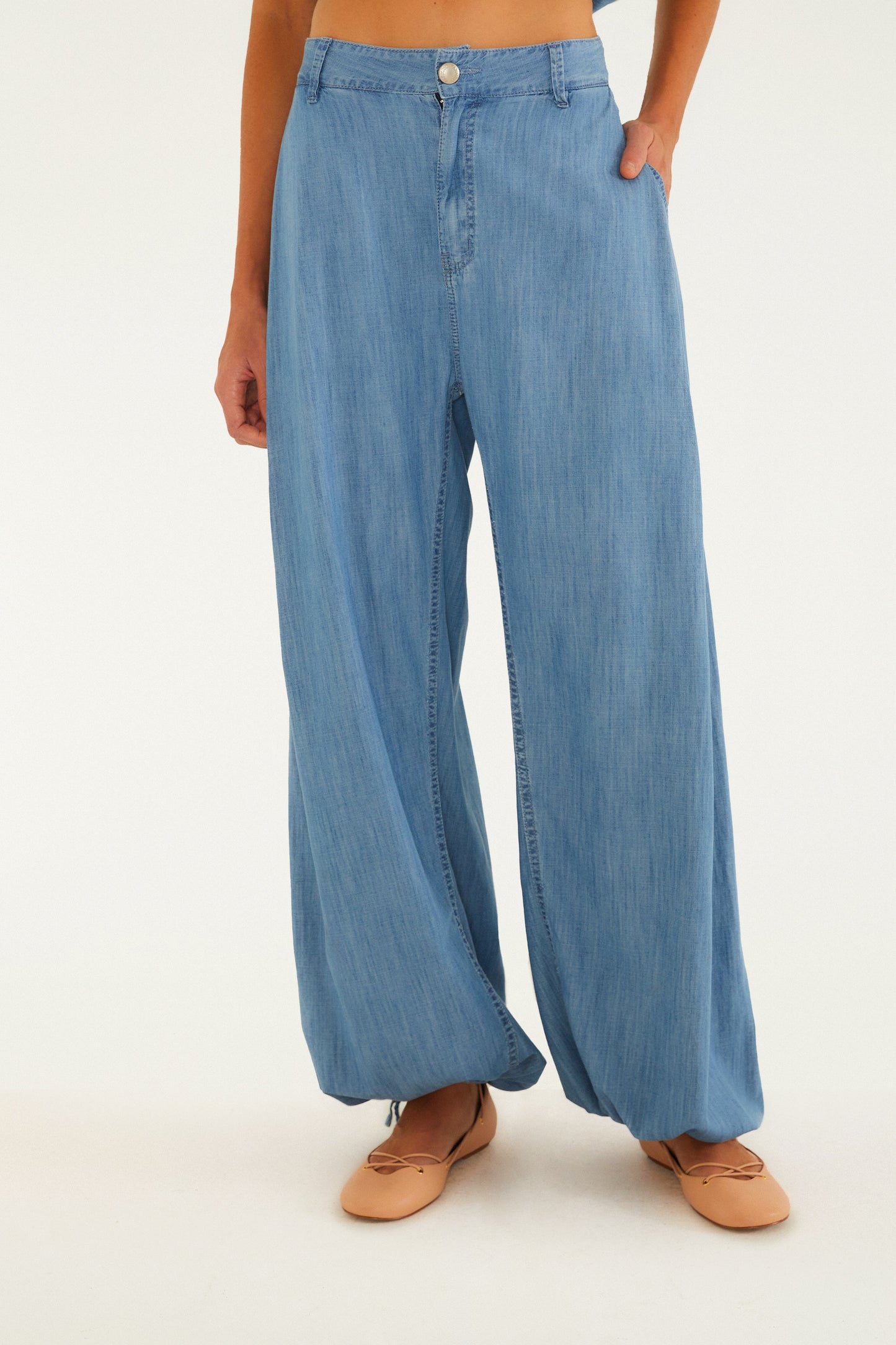 Pantalón Jeans Boho