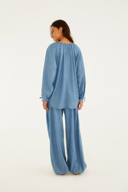 Pantalón Jeans Boho