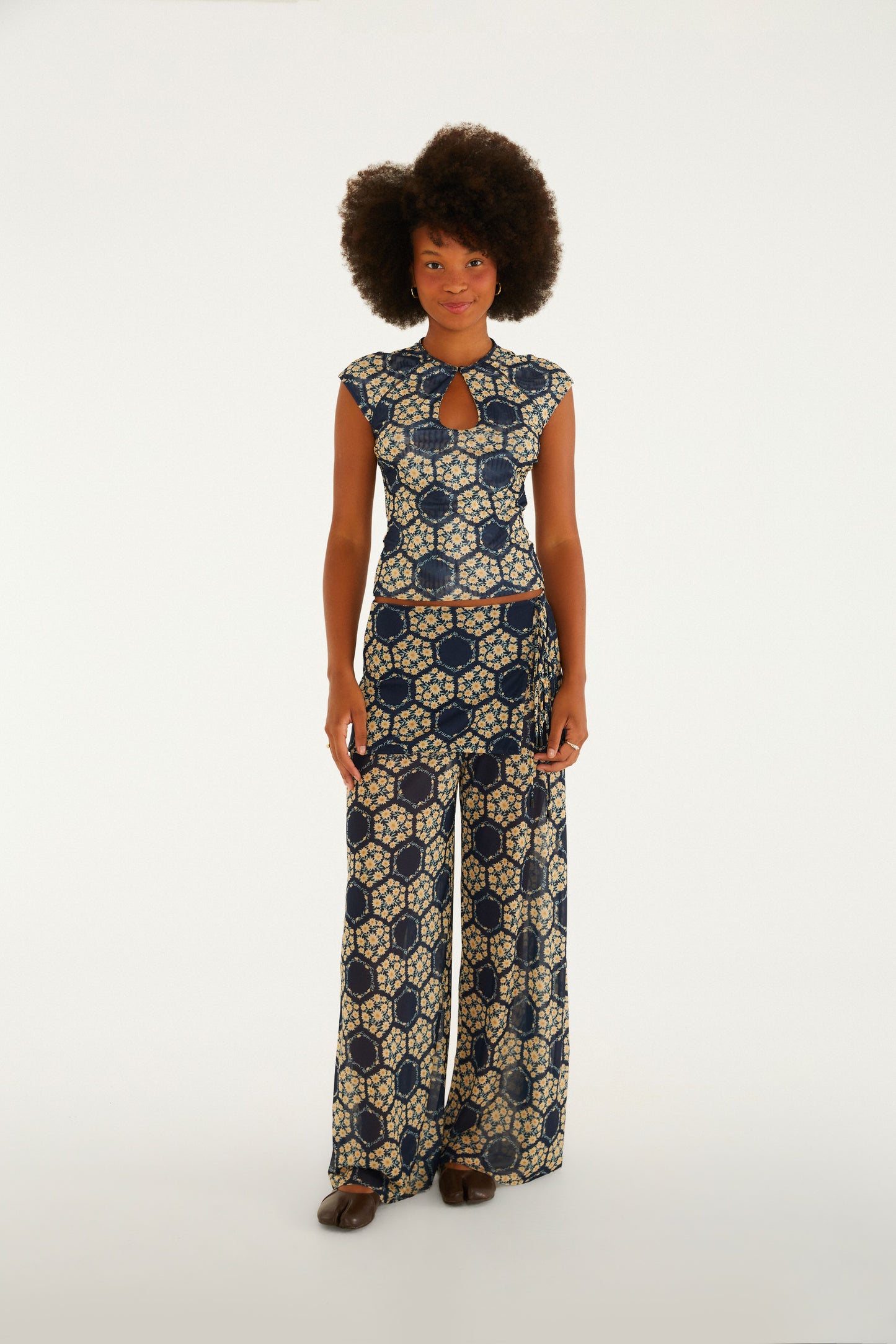 Blusa Tule Farm Clube