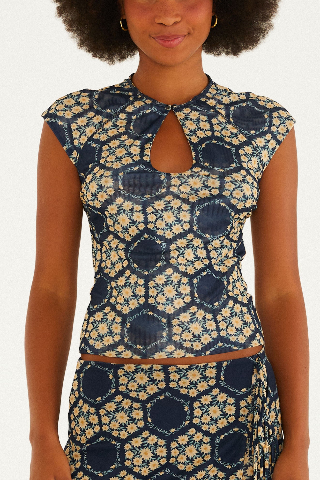 Blusa Tule Farm Clube