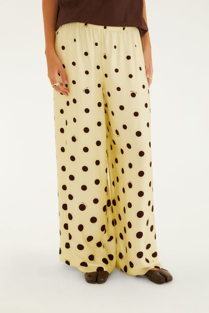 Pantalón Estampada Poá Degrade