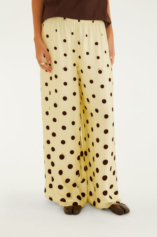 Pantalón Estampada Poá Degrade