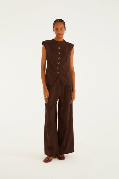 Pantalón Alfaitaria Risca De Giz