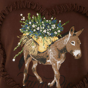 T-Shirt Fit Burro Quando Foge