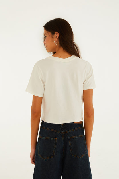 Blusa Laço Estampada Selva De Flor