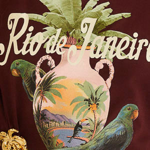 Blusa Broche Vaso Rio