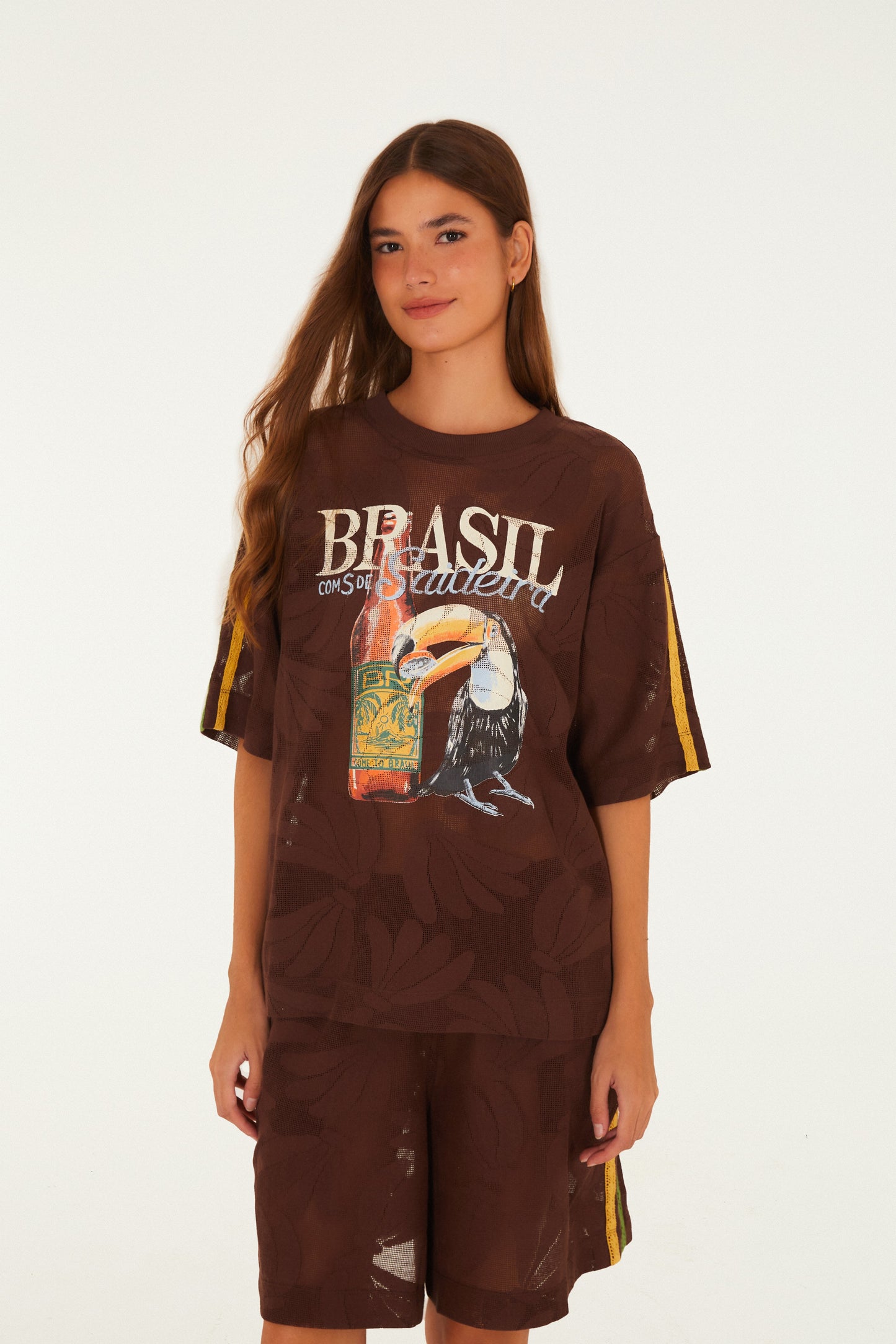 T-Shirt Renda Brasil Saideira