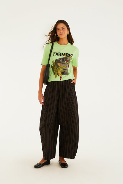 T-Shirt Media Bonde Lotado Verde