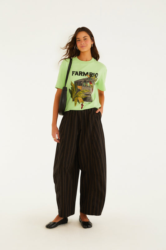 T-Shirt Media Bonde Lotado Verde