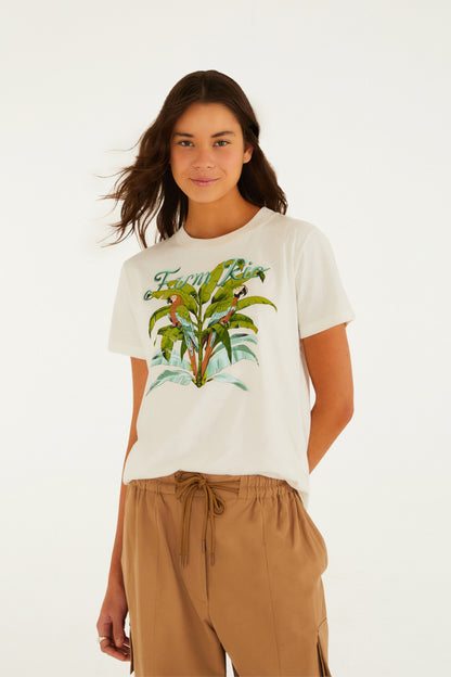 T-Shirt Fit Bananeira Farm Rio