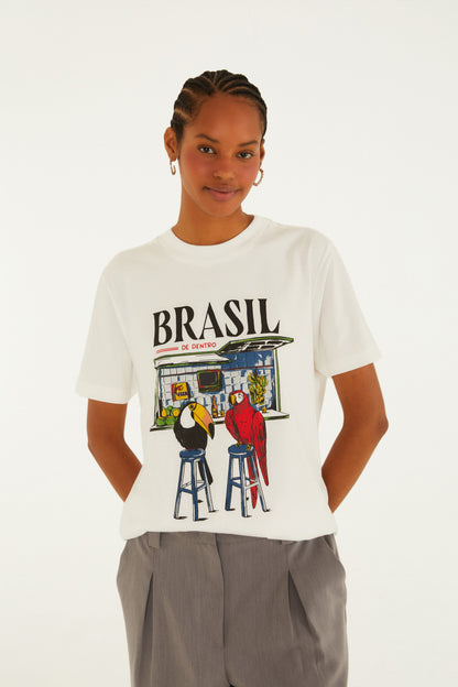 T-Shirt Media Pássaros Brasil