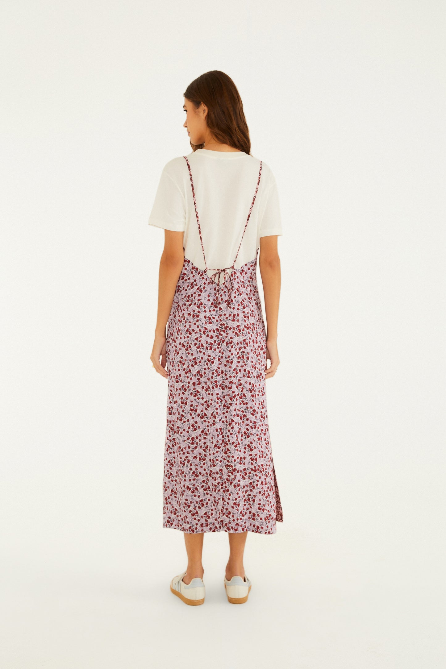 Vestido Midi T-Shirt Estampado Bananeira Farm Rio
