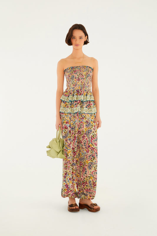 Blusa Estampada Brisa de Flor