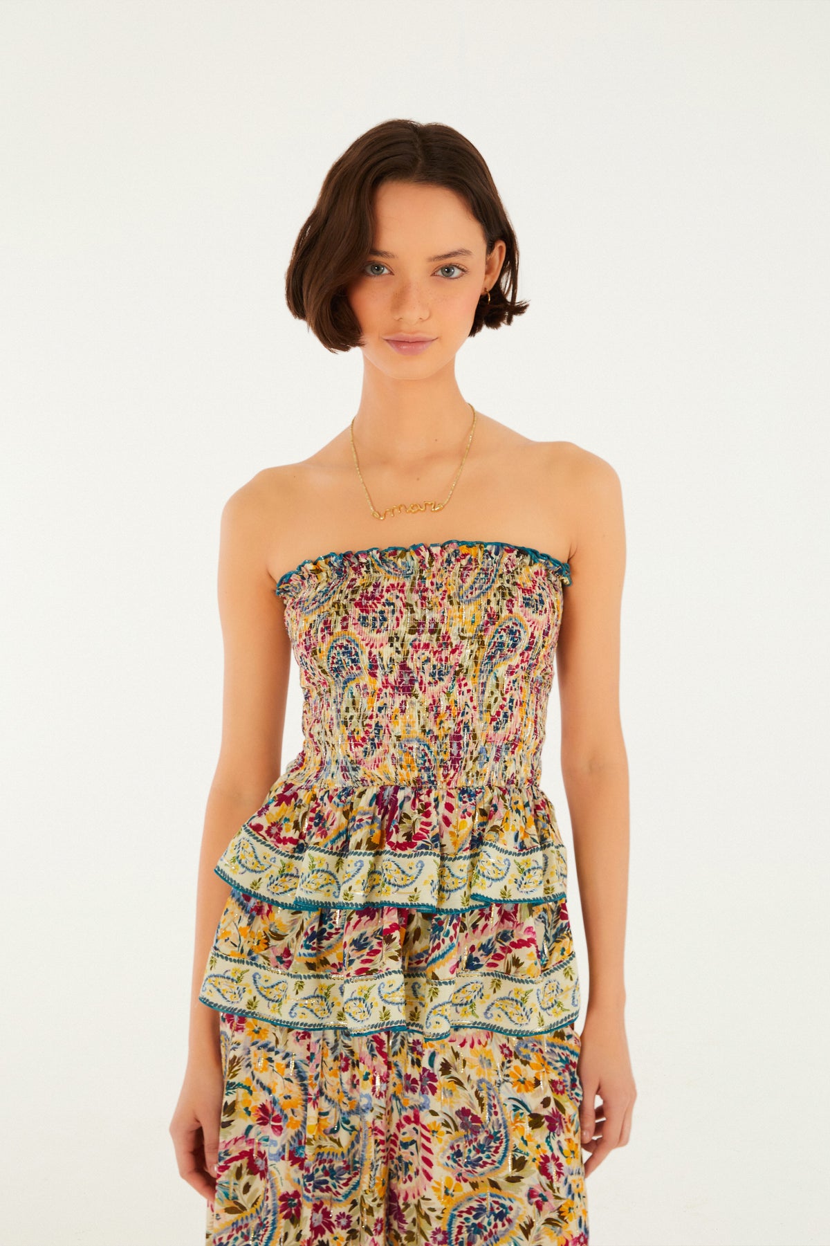 Blusa Estampada Brisa de Flor