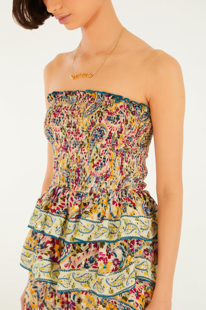 Blusa Estampada Brisa de Flor