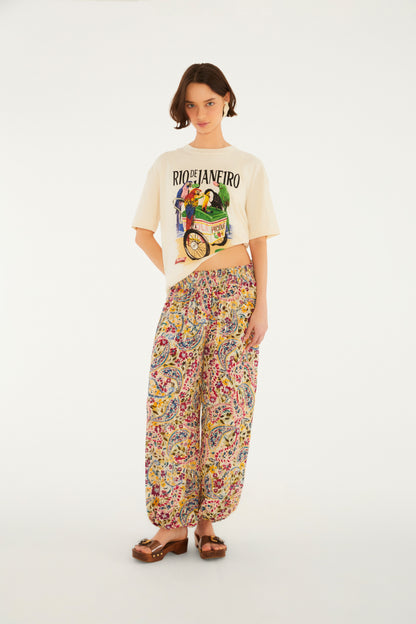 Pantalón Estampado Brisa de Flor