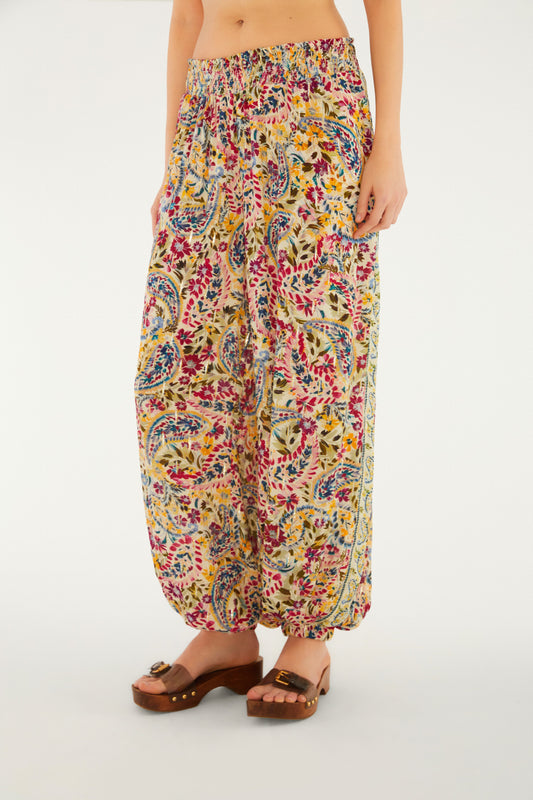 Pantalón Estampado Brisa de Flor