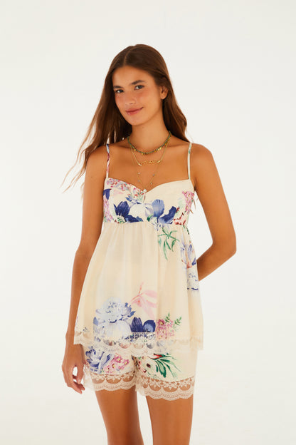 Short Estampado Floral Luma