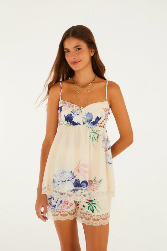 Short Estampado Floral Luma
