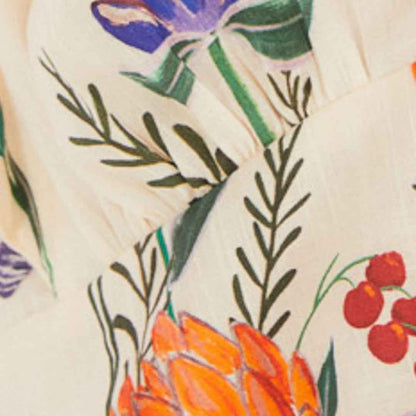 Blusa Estampada Feira de Legumes