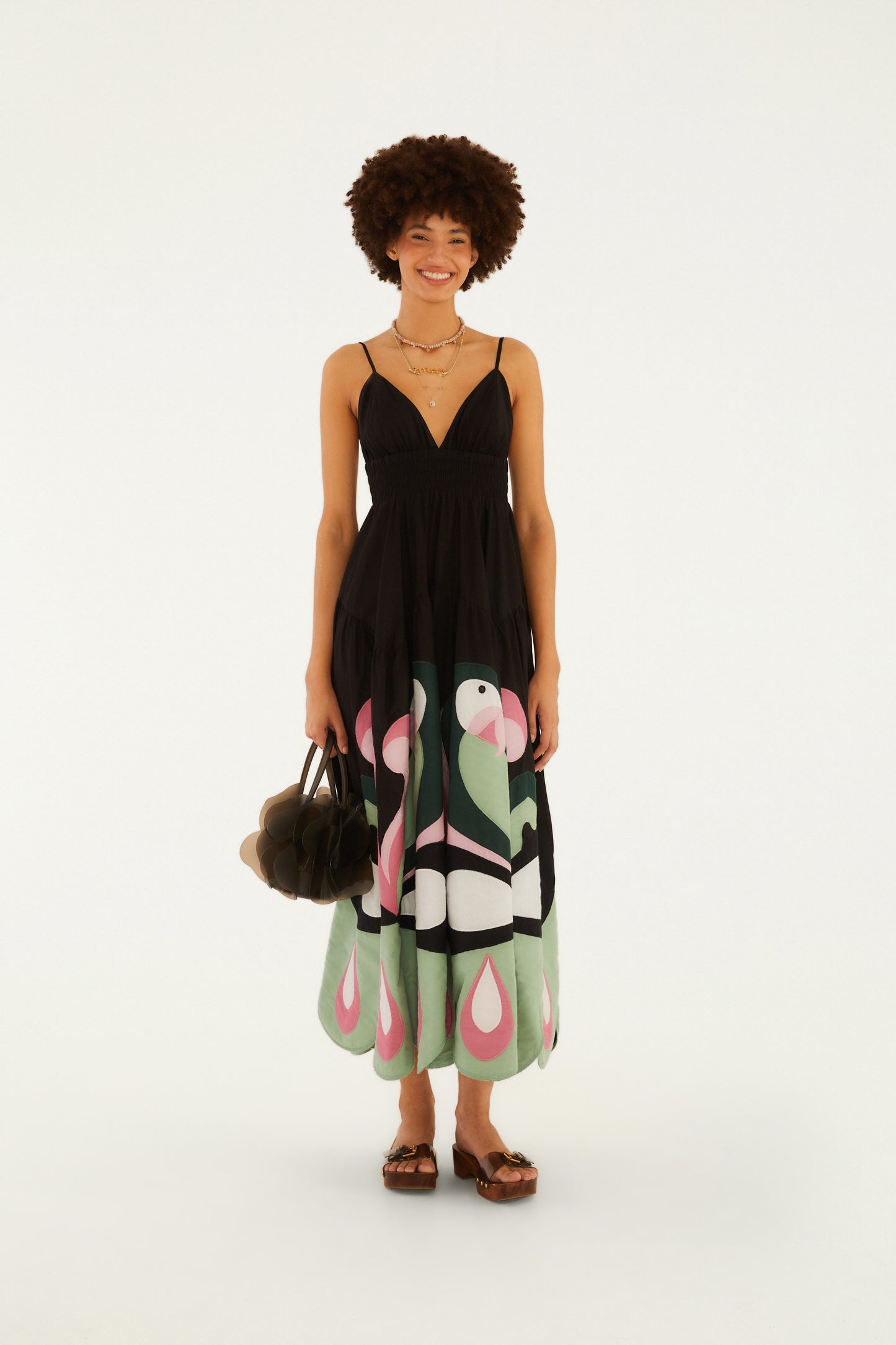 Vestido Cutwork Arara de Flor