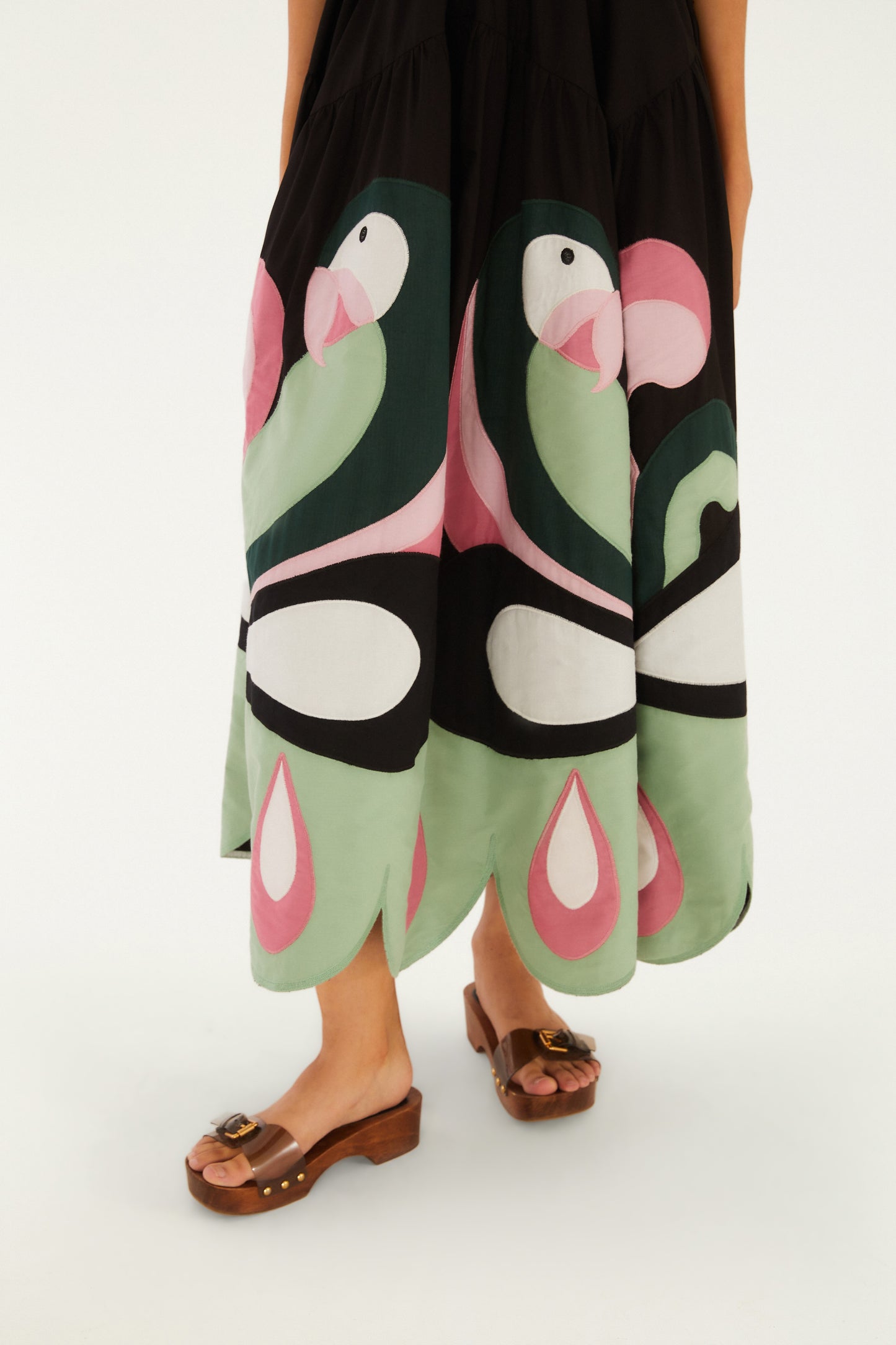 Vestido Cutwork Arara de Flor
