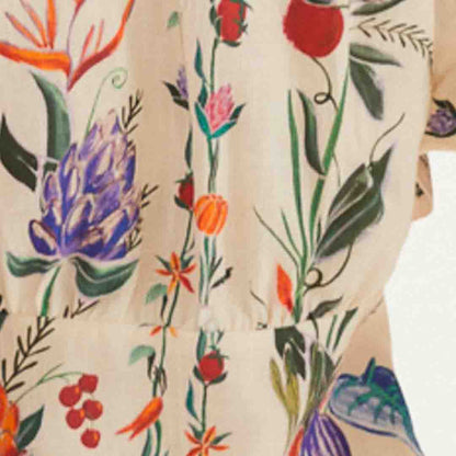 Short Estampado Horta Tropical