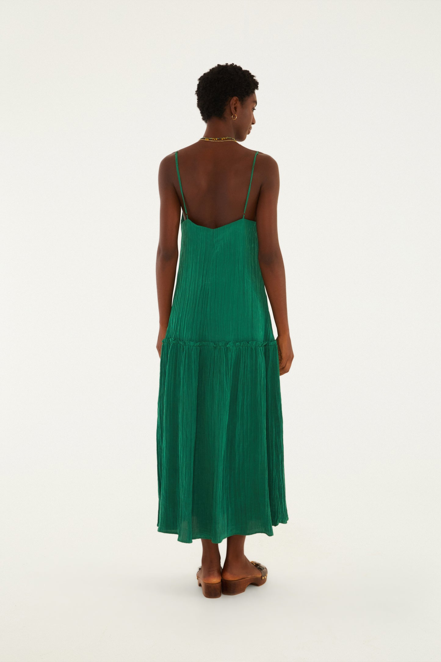 Vestido Plisado Midi